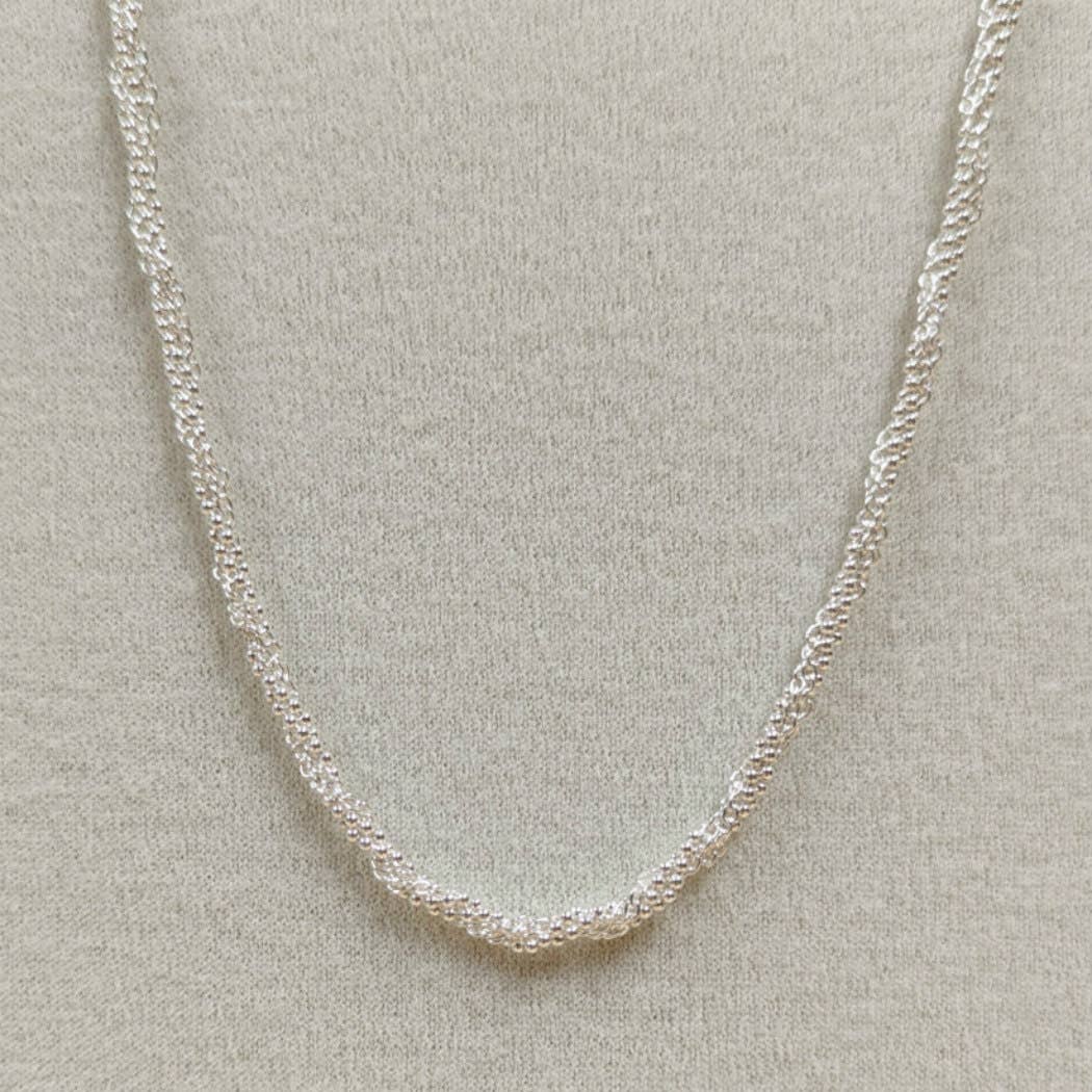 Saraswati Imports - Wholesale Beaded/Pearl Necklace - SALE Four-Strand Sterling Chain Necklace1