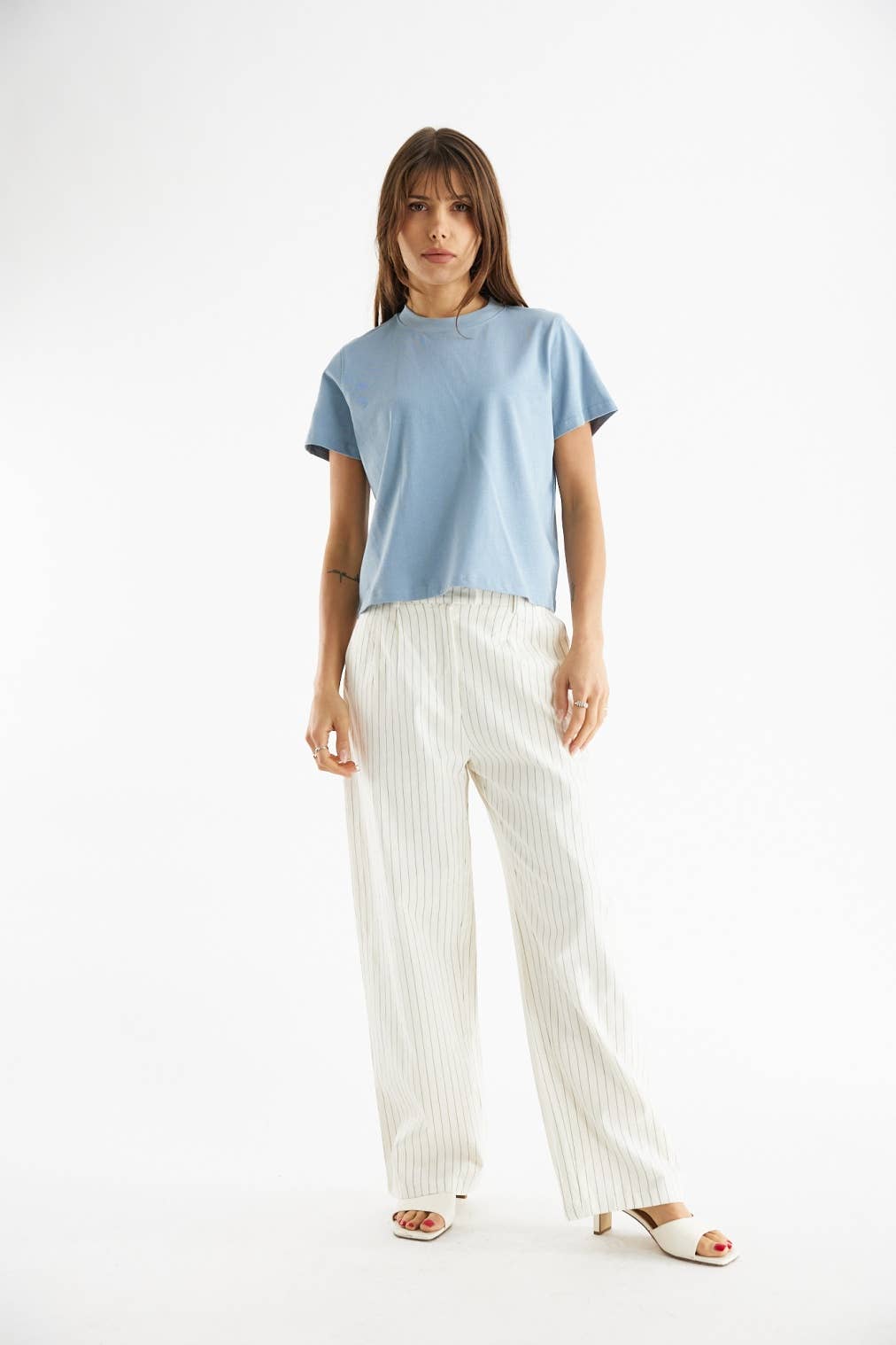 MOD REF - Wholesale T-Shirt - Women's - The Lanie Top | Women's Heavyweight Cotton T-Shirt39