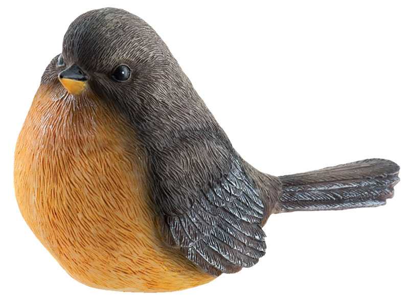The Hearthside Collection - Wholesale Decorative Figurine - Large Resin Robin, 4 Assorted5