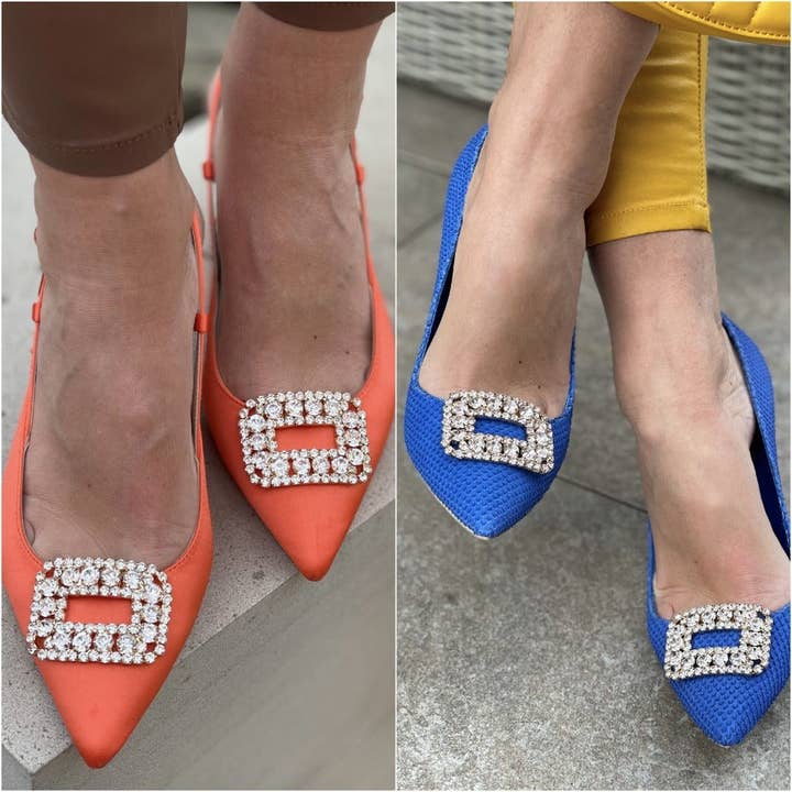 MAXIMONDÄN - Wholesale Shoe Jewelry - Women's - CELEBRITY SHOE CLIPS HOLLYWOOD (one pair)