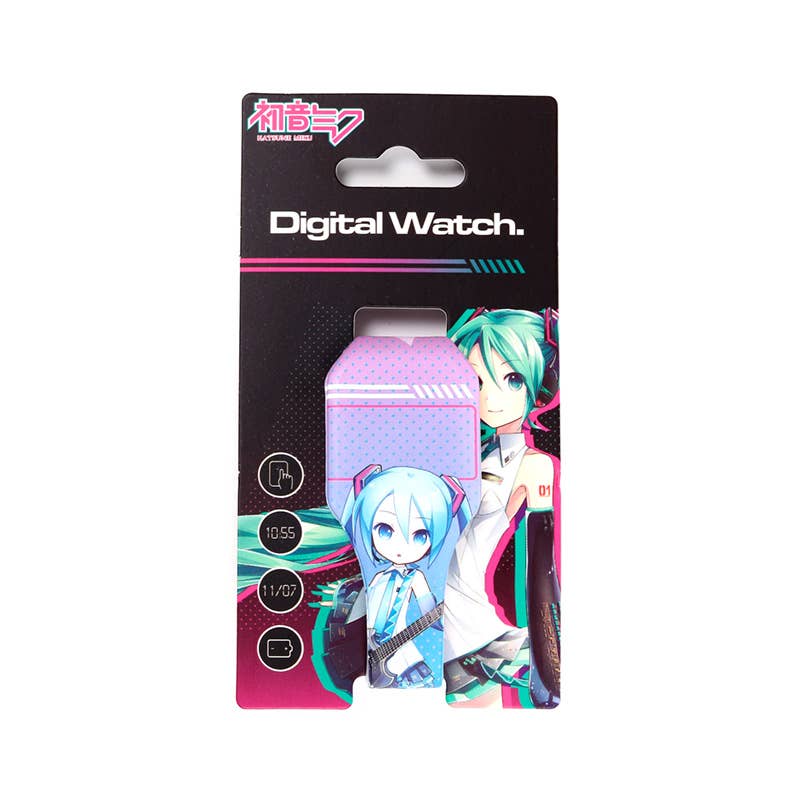 Puckator EU - Wholesale Wrist Watch - Kids - Hatsune Miku Silicone Digital Watch2