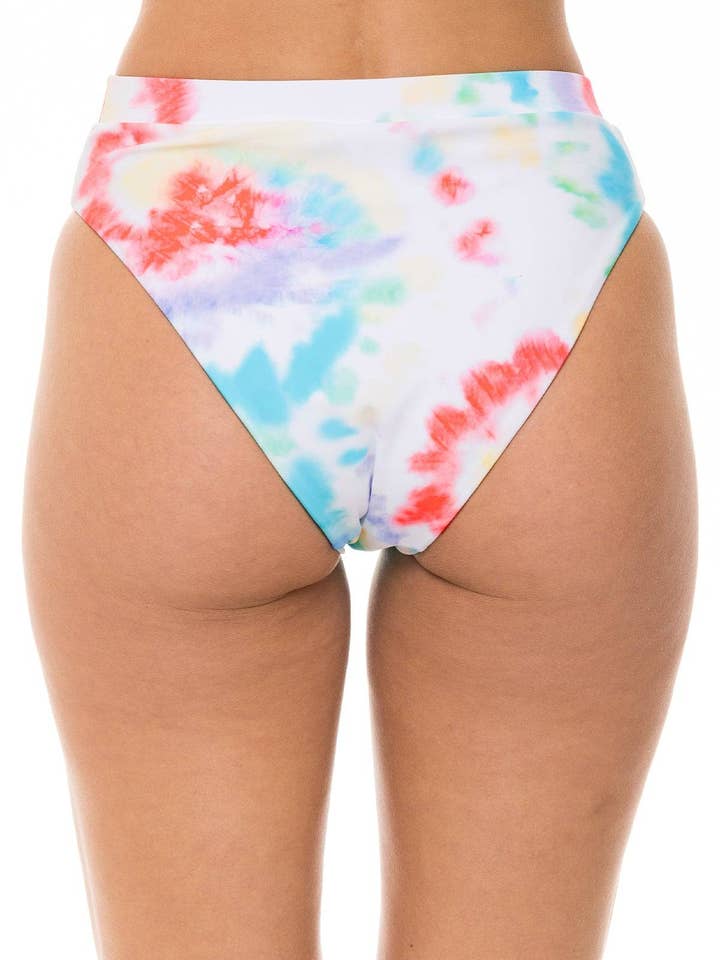 H2oh Colours - Wholesale Swim Bottoms - Women's - Printed Barbados Banded Bottom5