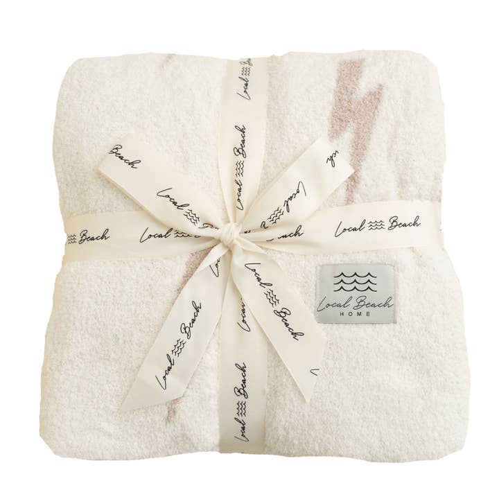 Local Beach – Großhandel Überwurfdecke – Lightning Bolt Luxe Heimdecke1