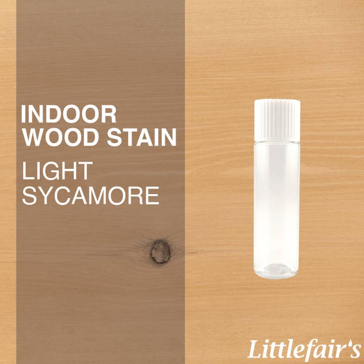 Littlefairs Wood Finishing Products Ltd - Vente Cire/peinture pour meubles - Teinture pour bois à base d'eau - Sycomore clair