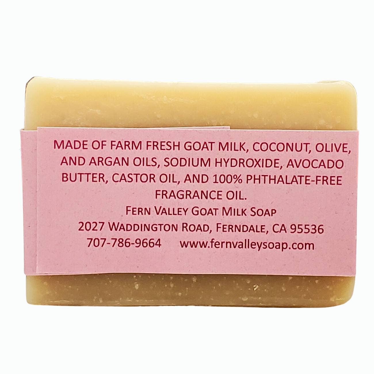 Fern Valley Goat Milk Soap - Wholesale Shampoo Puck/Solid Shampoo - Handmade Goat Milk Shampoo Bar |  Argan Oil & Avocado Butter | Flirty Floral Scent1