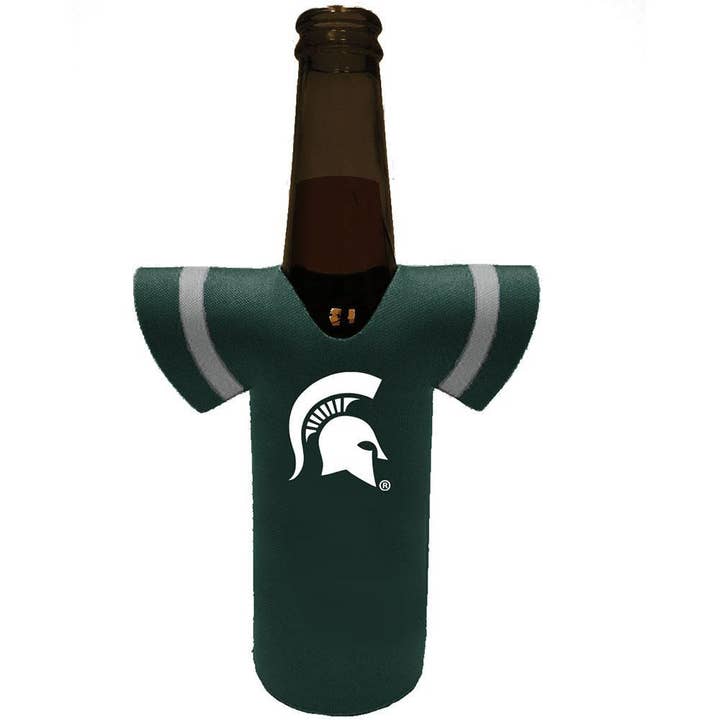 Bottle Jersey Insulator, Michigan State Spartans for wholesale by The Memory Company