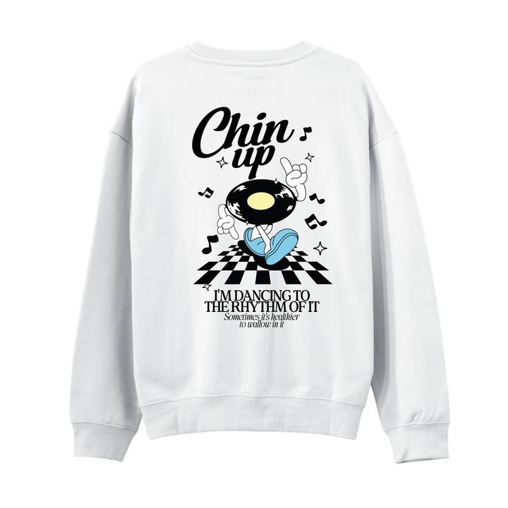 Day of the Moon – wholesale Graphic sweatshirt – Women’s – Chin Up Sweatshirt7