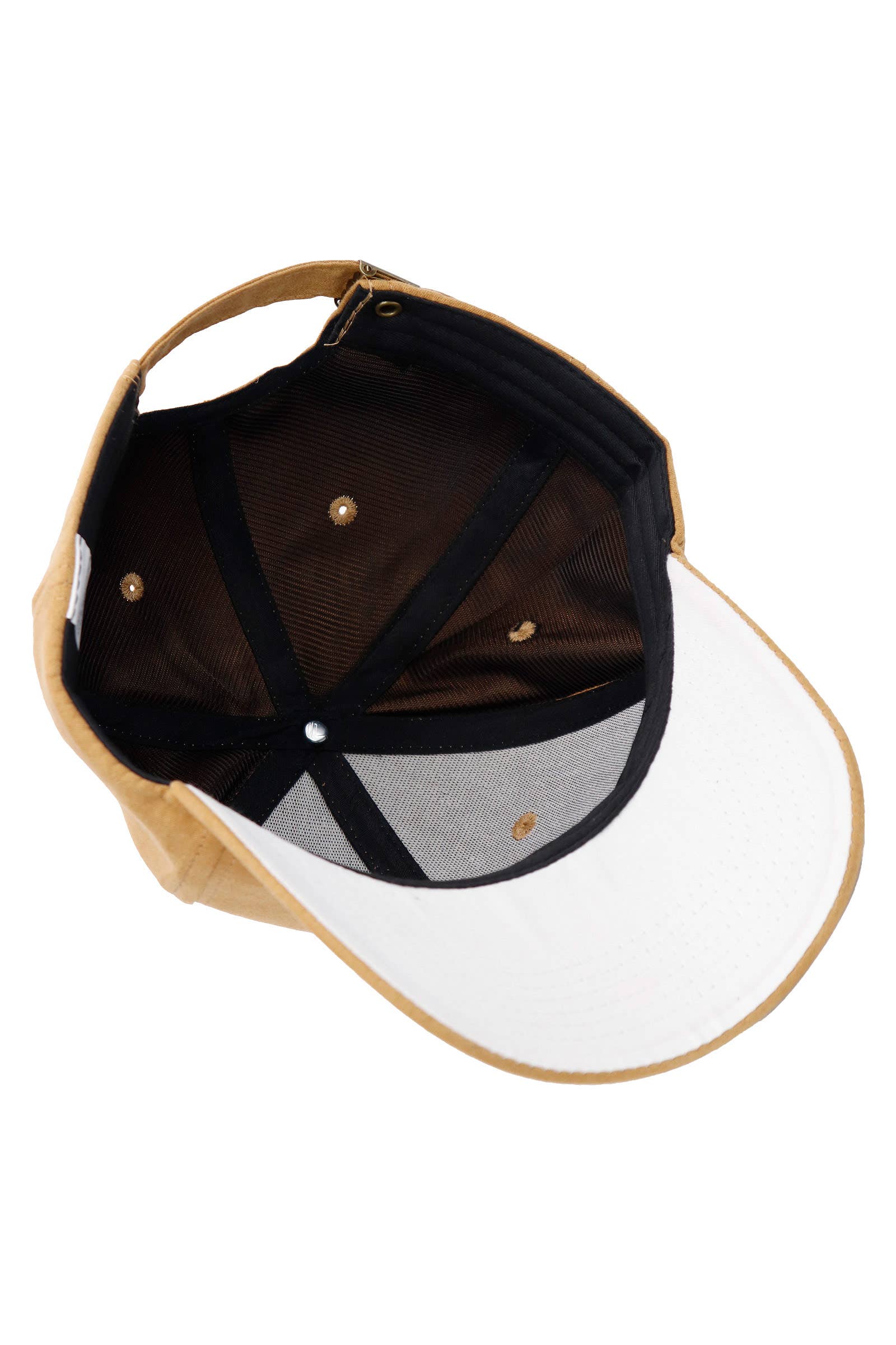 Cap Zone - Wholesale Baseball Cap - Unisex - Faux Suede Buckle Strap Back Baseball Cap5