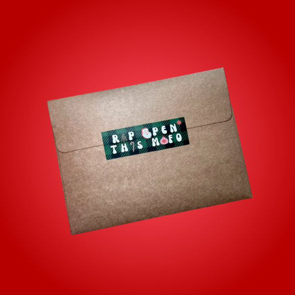 As Told By Ellie – Adesivo por atacado – Autocolante de Selo de Envelope Engraçado, Rasga Este Mofo Vinil Adesivo3