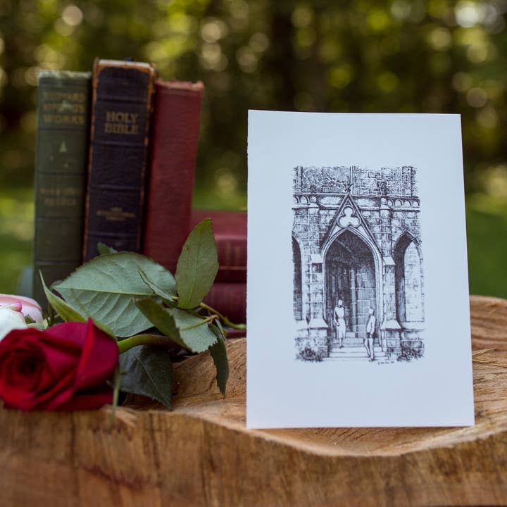 Sugarheads - Wholesale Everyday Greeting Card - Sunday Whimsical Pen and Ink Greeting Cards