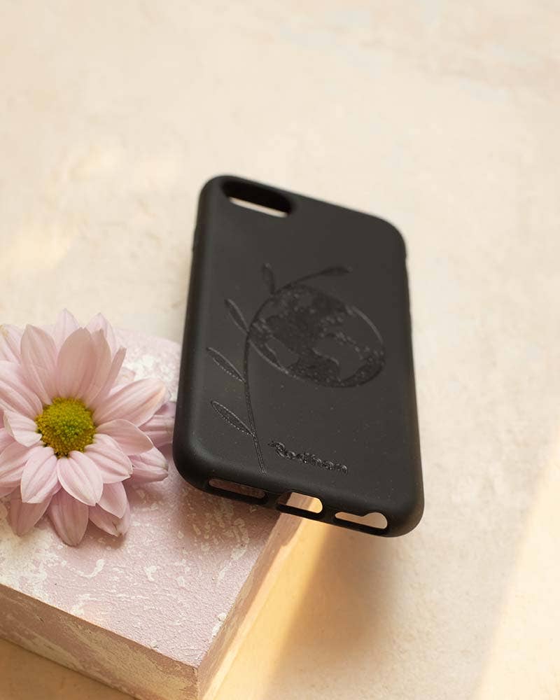 Redhan - Wholesale Phone Case - Unisex - Biodegradable and Eco-friendly Phone Case in Black - Earth1