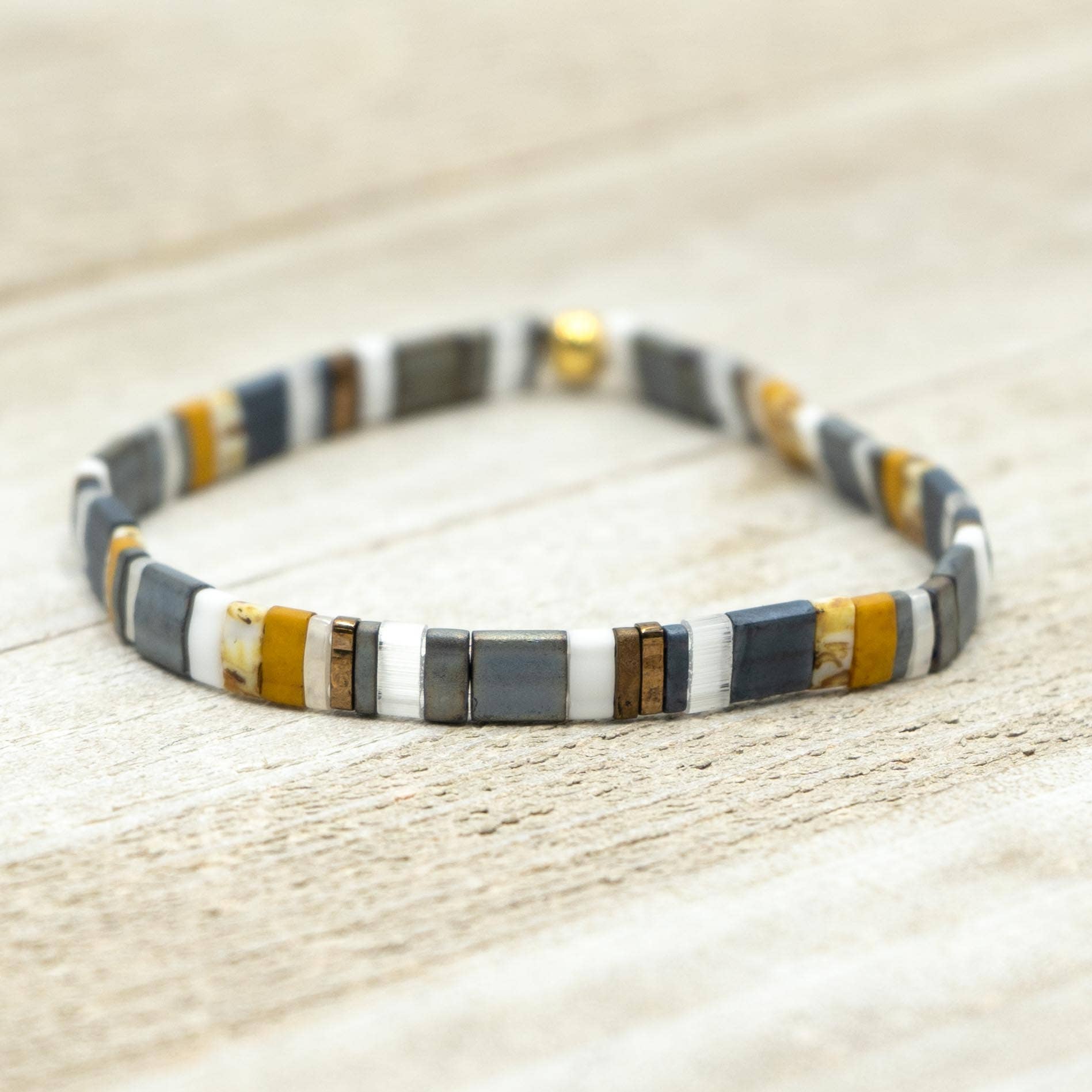 Mack & Rex - Vente Bracelet de perles - STORMY - Bracelet en perles Tila | Unique2