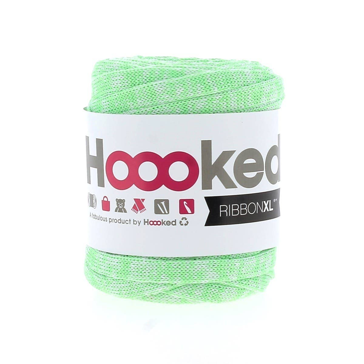 Hoooked Yarns - Venta al por mayor Hilos - Ribbon XL Neon - Hilo neón grueso y vibrante11