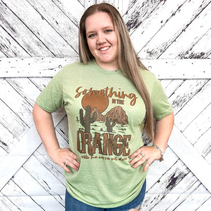 Something In The Orange Tee for wholesale by Daydreamer Designs