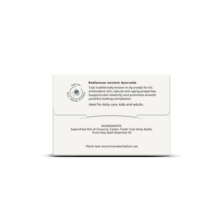 Pure Mitti - Wholesale Bar Soap - Holy Basil (Tulsi) Face & Body Bar2