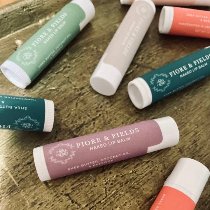 Naked Lip Balm for wholesale by FIORE & FIELDS