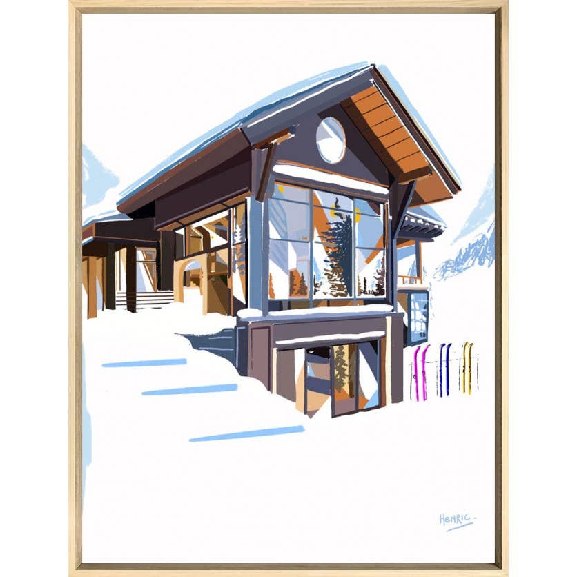 Atelier Contemporain - Wholesale Art Print - Fine Art Print - “The Chalet” - Jean-Philippe Henric5