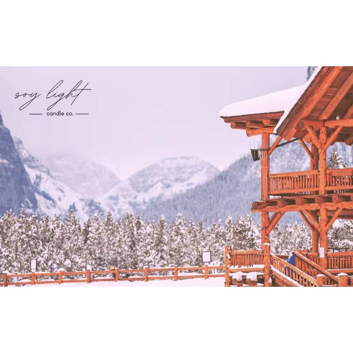 Ski Lodge for wholesale by Soy Light Candle Co.