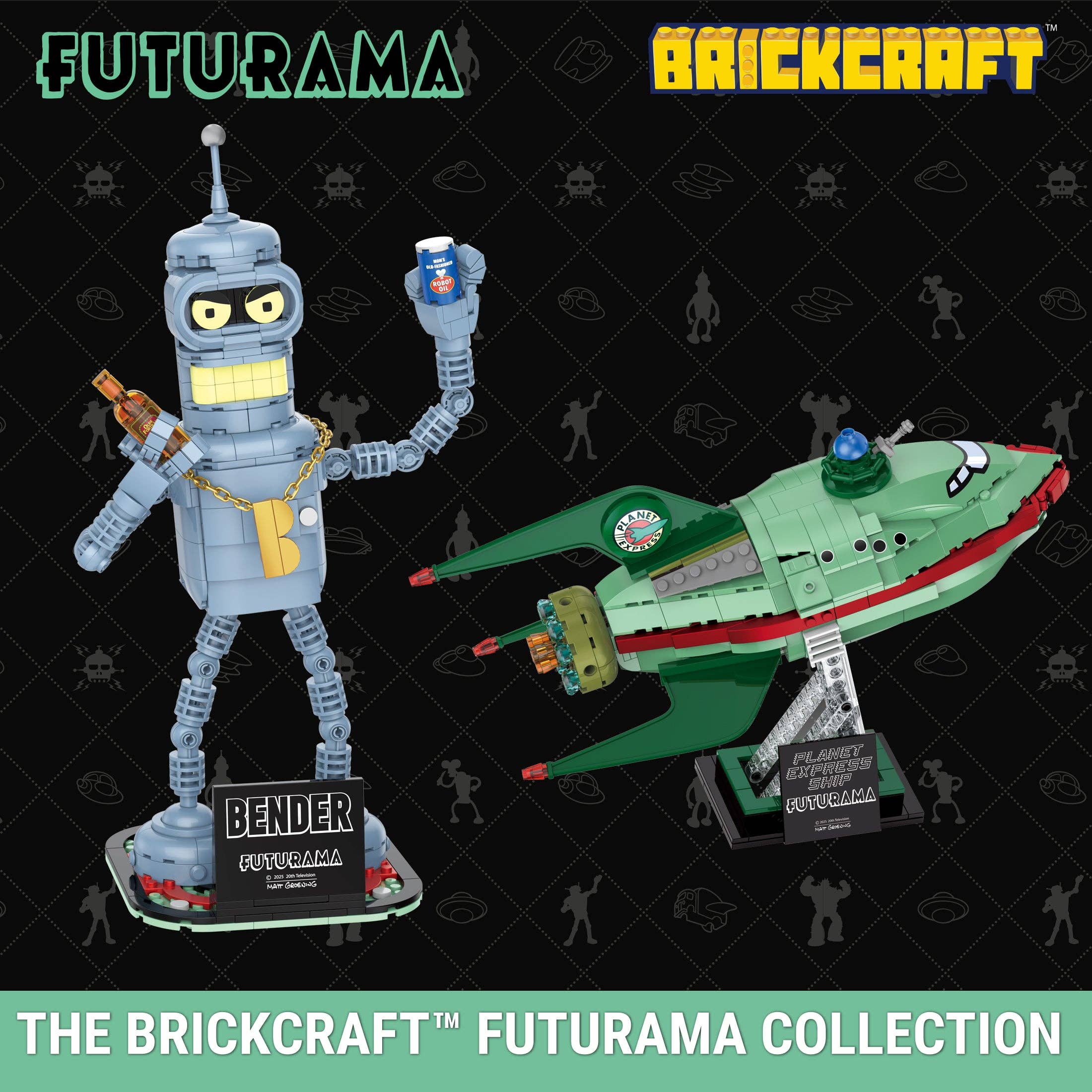 Brickcraft - Wholesale Building Set - Kids - Futurama Bender Brick Building Figure16