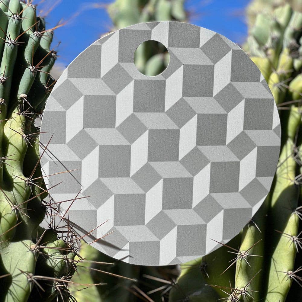 justfans - Vente Éventail - Éventails ronds à motifs tridimensionnels en plastique recyclé17