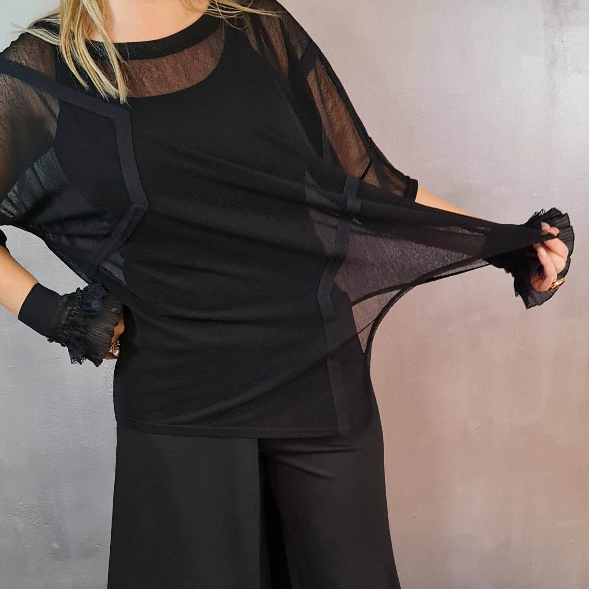 Simple Moderne – Großhandel T-Shirt – Damen – Simple Moderne Street Punk T-Shirt mit unregelmäßigem Design18