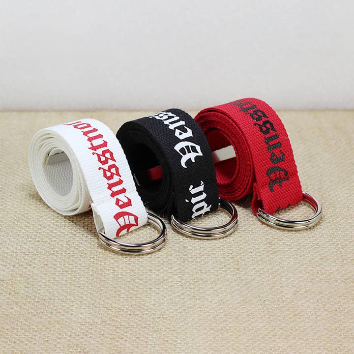 NINEXIS - Wholesale Belt - Women's - CWABE0958_WOMEN'S HIP HOP BELT CANVAS BELT