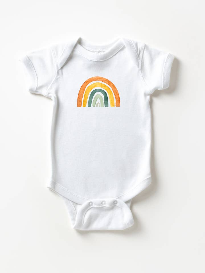 WLDFLWR Studio - Wholesale Bodysuit (Non-Footed) - Baby - Rainbow Onesie® – Personalized Rainbow Baby Onesie®