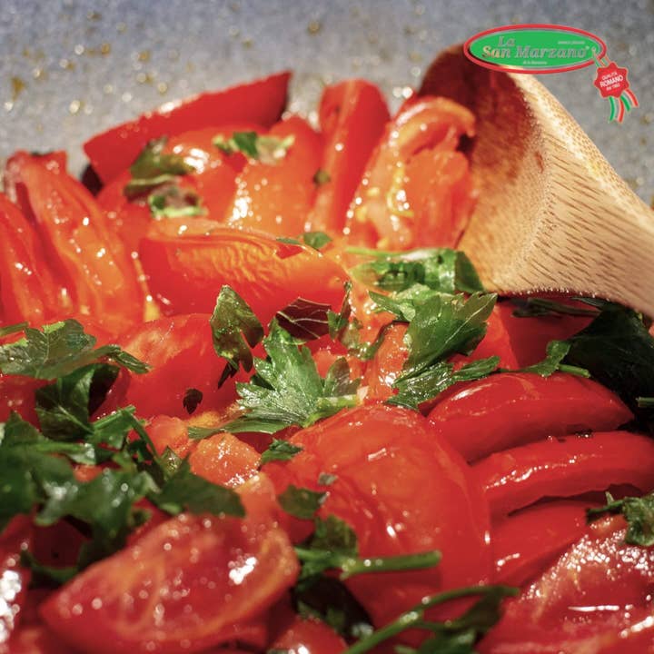 Wholesale Italian Food - Wholesale Sauce - La San Marzano Whole Plum Italian Tomatoes 3.4 kg