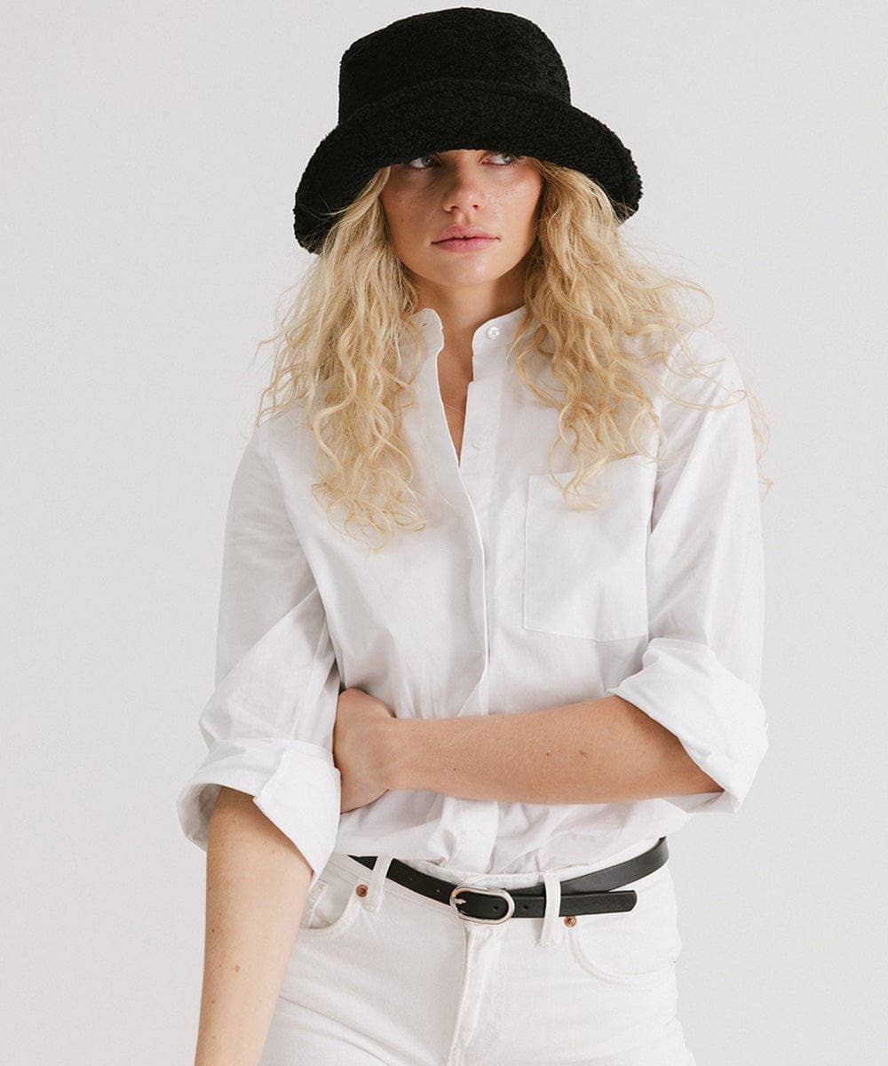 Gigi Pip - Wholesale Bucket Hat - Women's - Jackson Sherpa Bucket Hat10