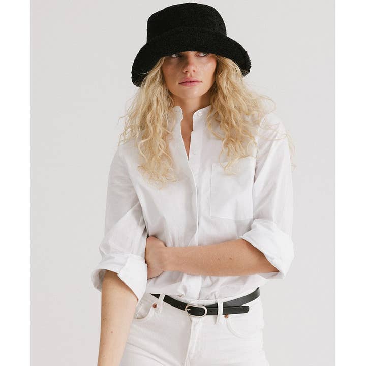 Gigi Pip - Wholesale Bucket Hat - Women's - Jackson Sherpa Bucket Hat10