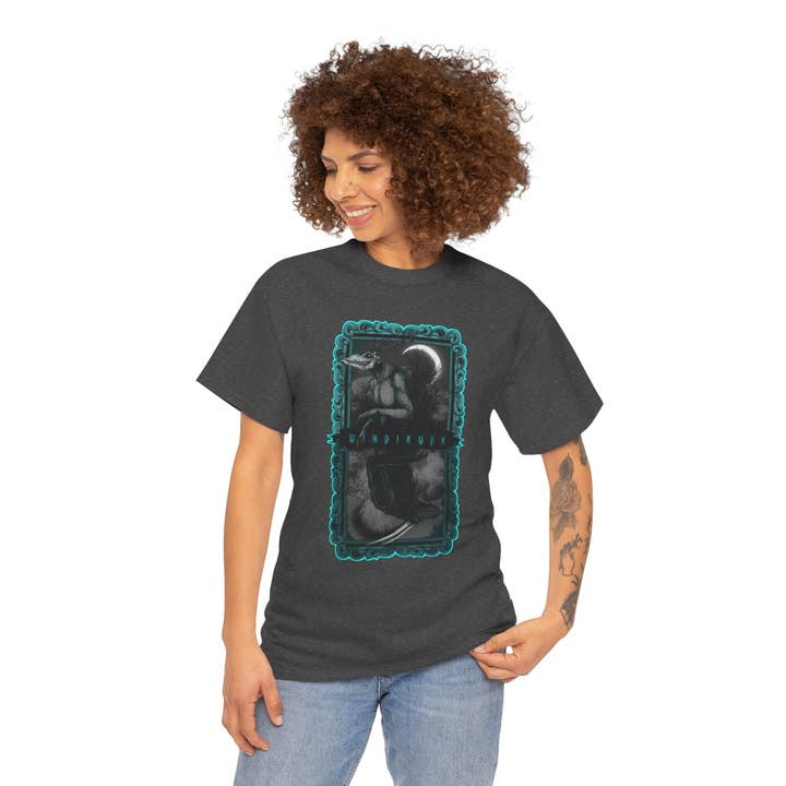 LVB Art - Wholesale T-Shirt (Graphic) - Unisex - As Above So Below Wendigo Unisex Heavy Cotton Tee13