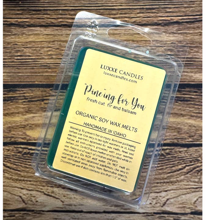 LUXXE Candles - Wholesale Pot/gevulde kaars - "Pine"ing for You Kaars | Organische Sojakaars9