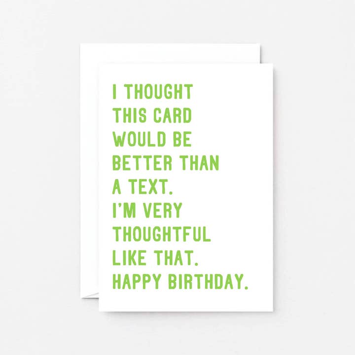 SixElevenCreations – wholesale Birthday card – Funny Birthday Card2
