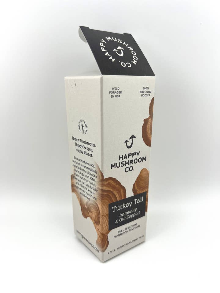 Turkey Tail Tincture for wholesale by Happy Mushroom Co.