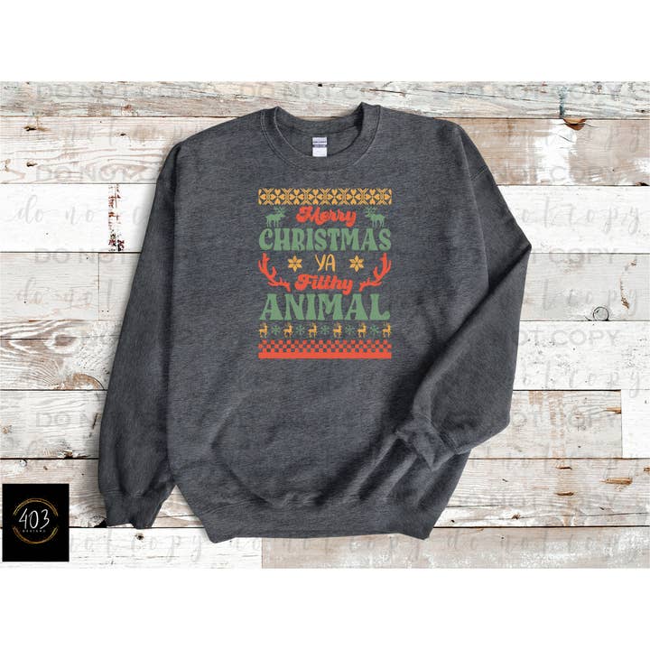 Merry Christmas Filthy Animal Alpine Hoodie Merry Christmas Filthy Animal Alpine Hoodie