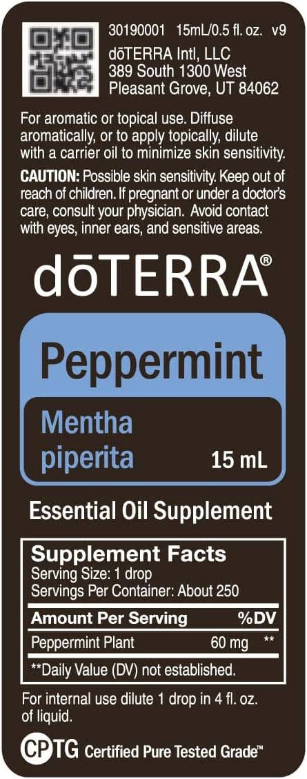 MEHIAZ - Wholesale Essential Oil - doTERRA Peppermint Oil 15ml – Pure Digestive Support Oil7