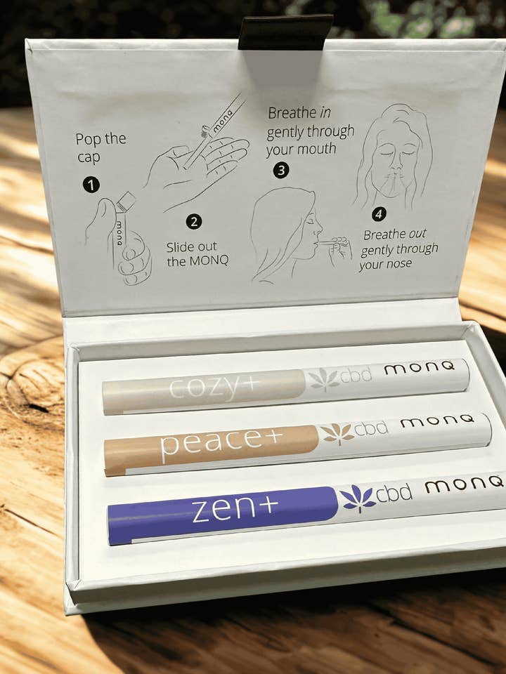 Le Pack Total Tranquility 3 +CBD pour la vente par MONQ