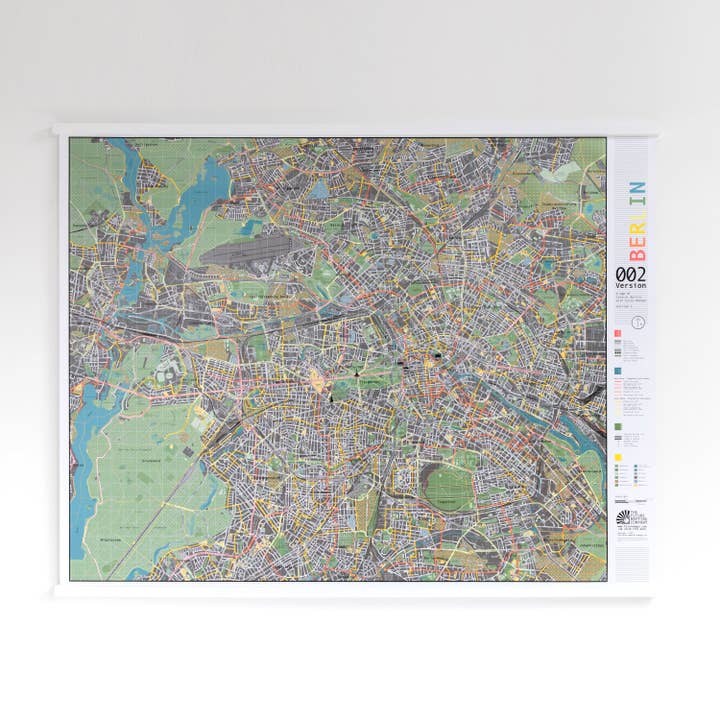BERLIN CITY MAP for wholesale by The Future Mapping Company
