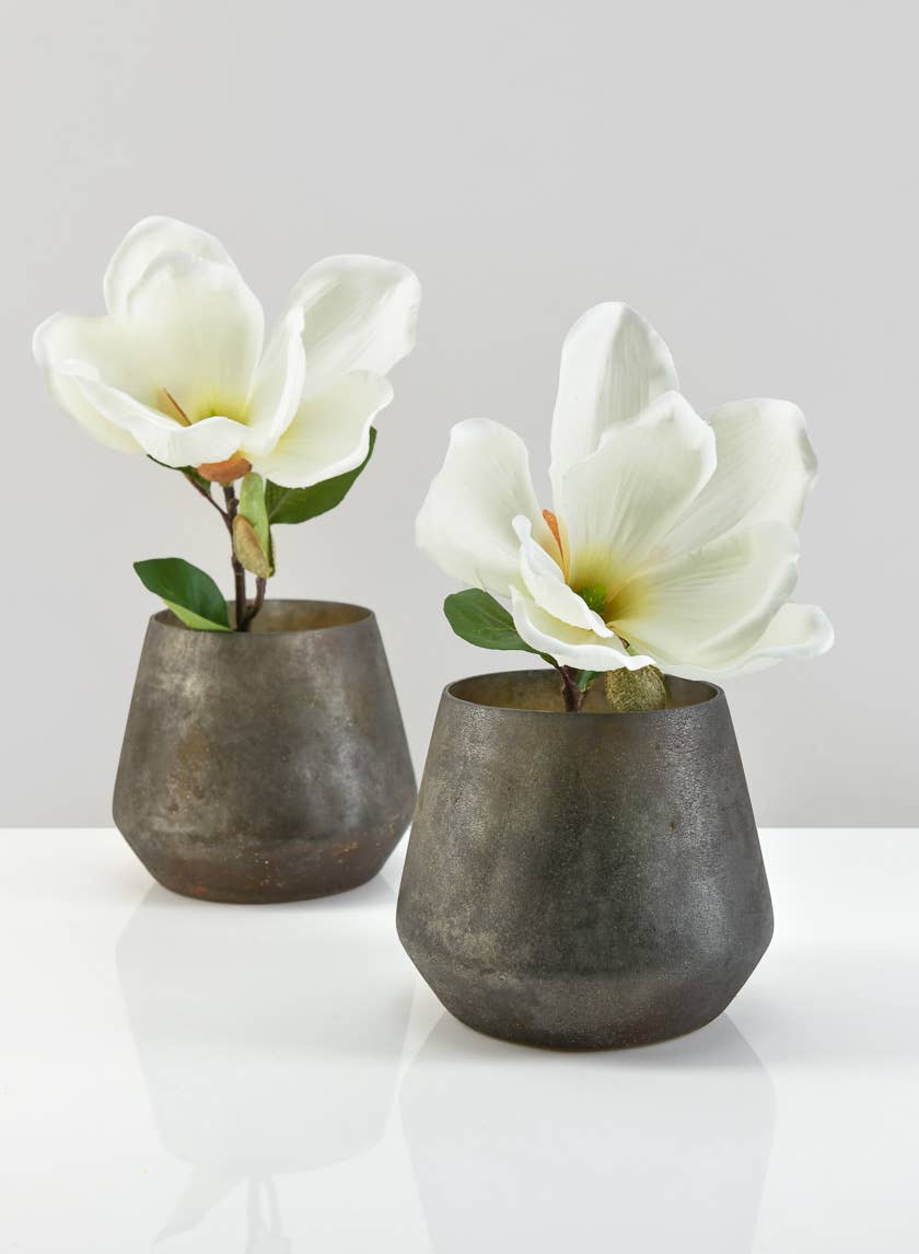 Jamali Garden - Wholesale Decorative Plate/Dish/Bowl - 4 ½in Grenoble Slate Black Bowl