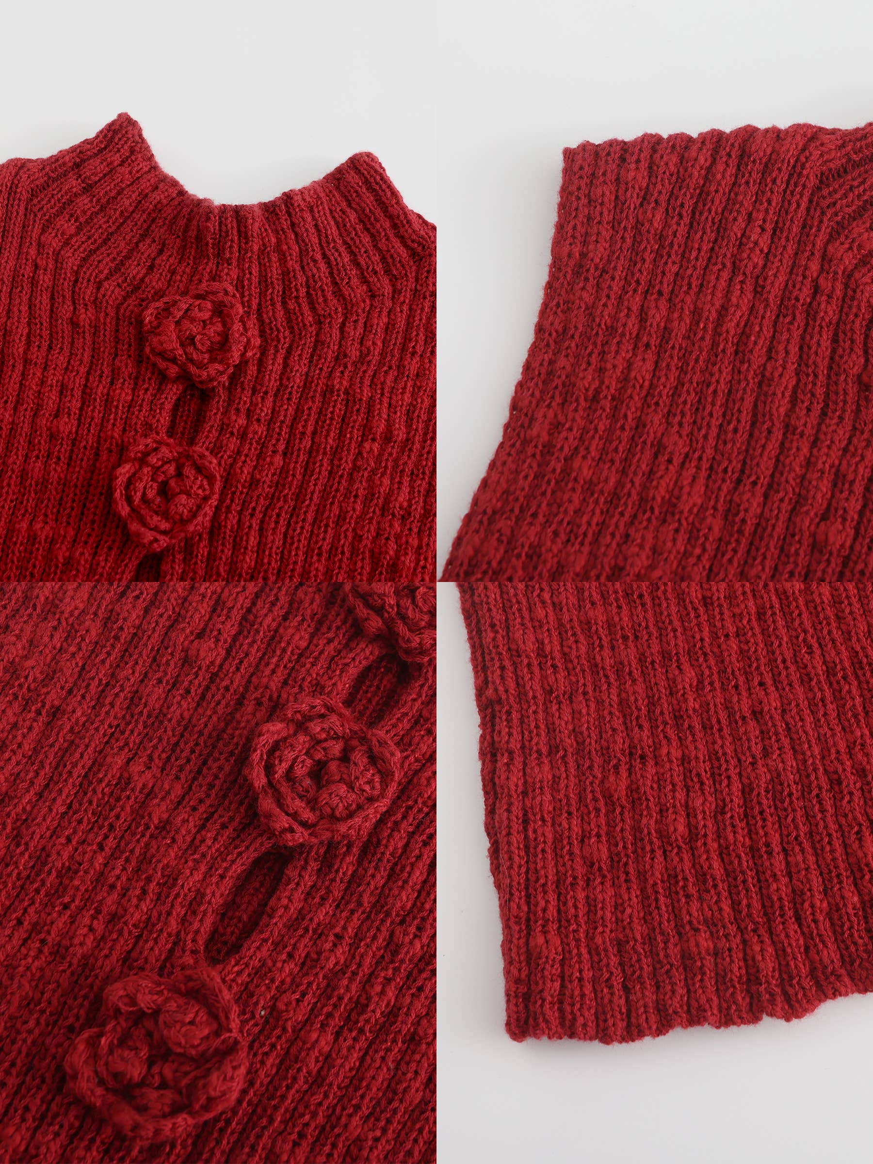 CUBIC - Venta al por mayor Camiseta sin mangas - Mujer - Top de punto sin mangas Flower 3D14