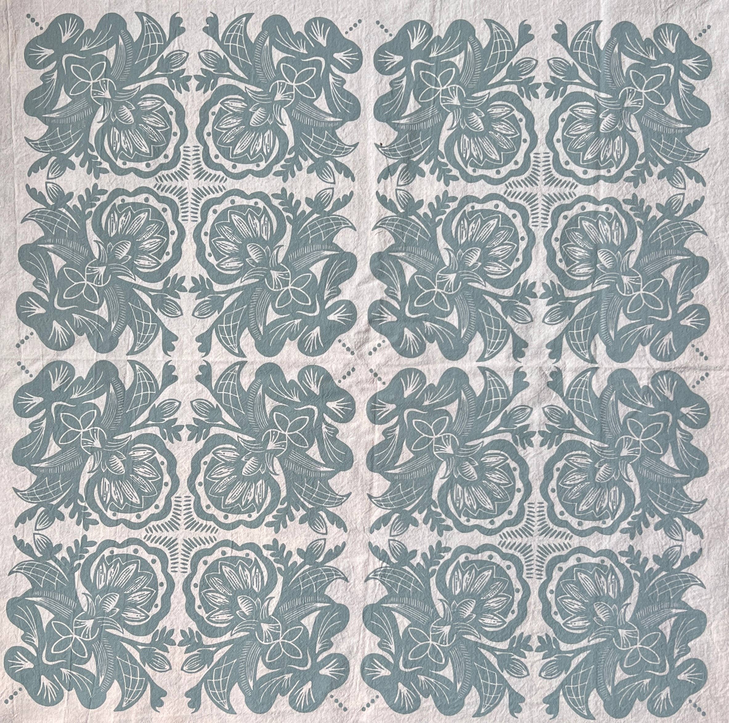 Follysome Prints - Wholesale Tea Towel - Rosemaling Art Cotton Tea Towel2