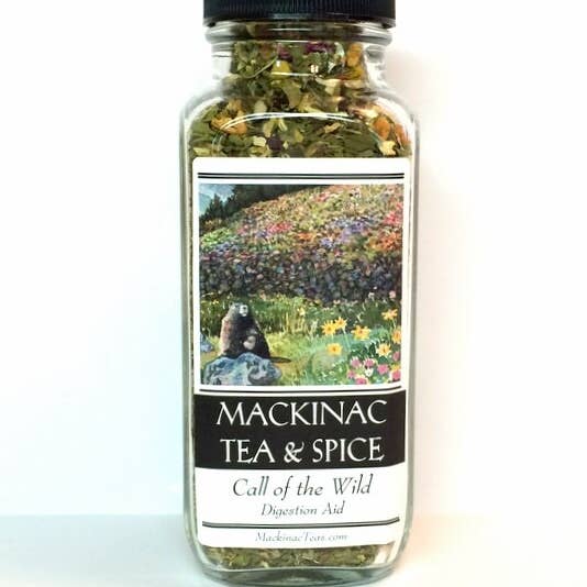 Mackinac Tea & Spice llc - Wholesale Loose Tea - Call of the Wild Peppermint Chamomile De-Stress Tea