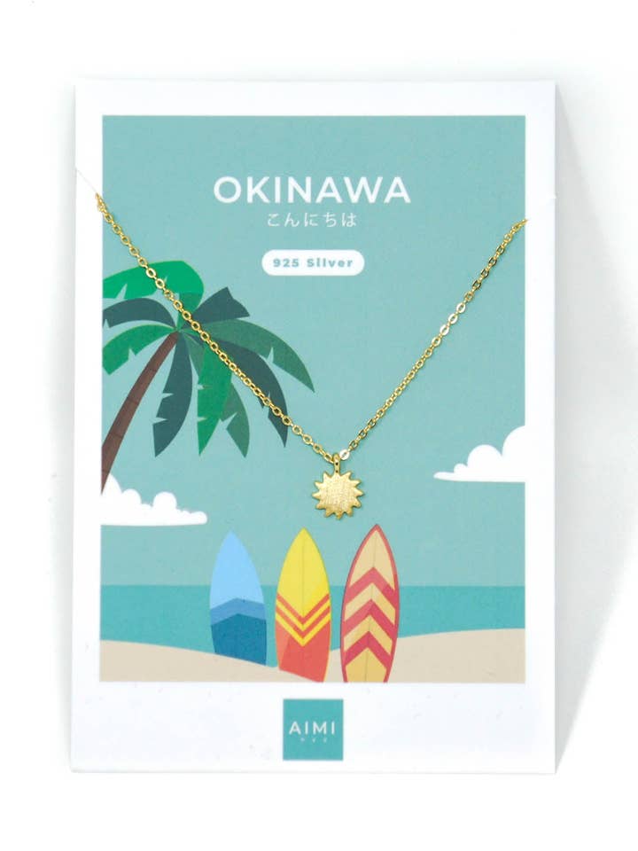 Collana OKINAWA | Gioielli in acciaio inossidabile in oro e argento per la vendita all'ingrosso da parte di LITTLE JEWELLERY STORIES