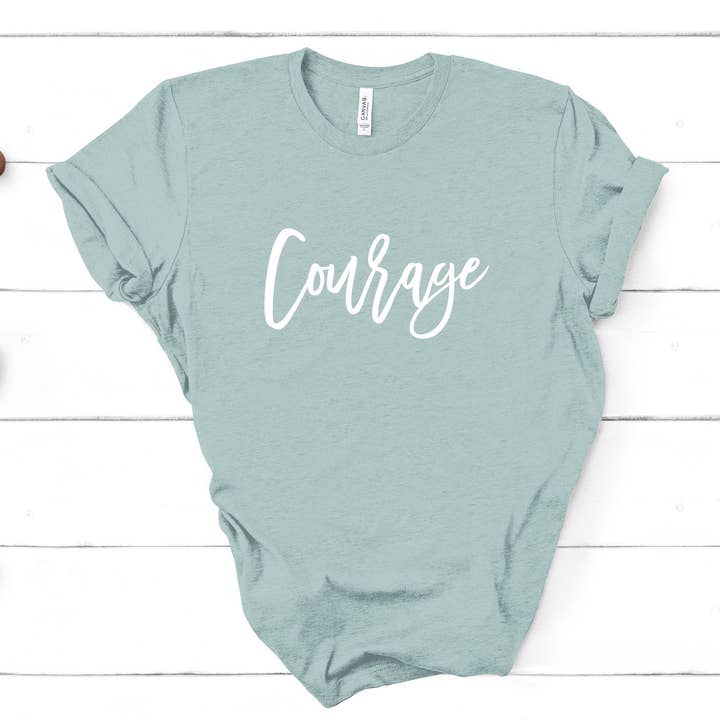 Courage - T-shirt unisexe pour la vente par GirliesGalore