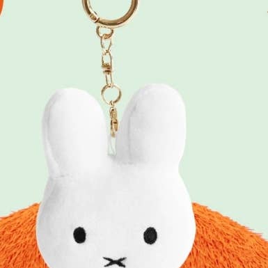 K_Wonderland - Wholesale Keychain - Unisex - Miffy, Snuffy, Boris Face Plush key Chain, Bag Charms