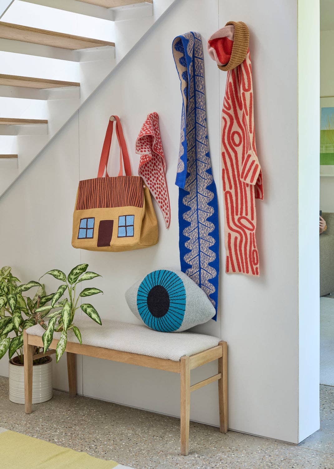 Donna Wilson - Wholesale Draagtas - Dames - Robuuste Cottage draagtas3