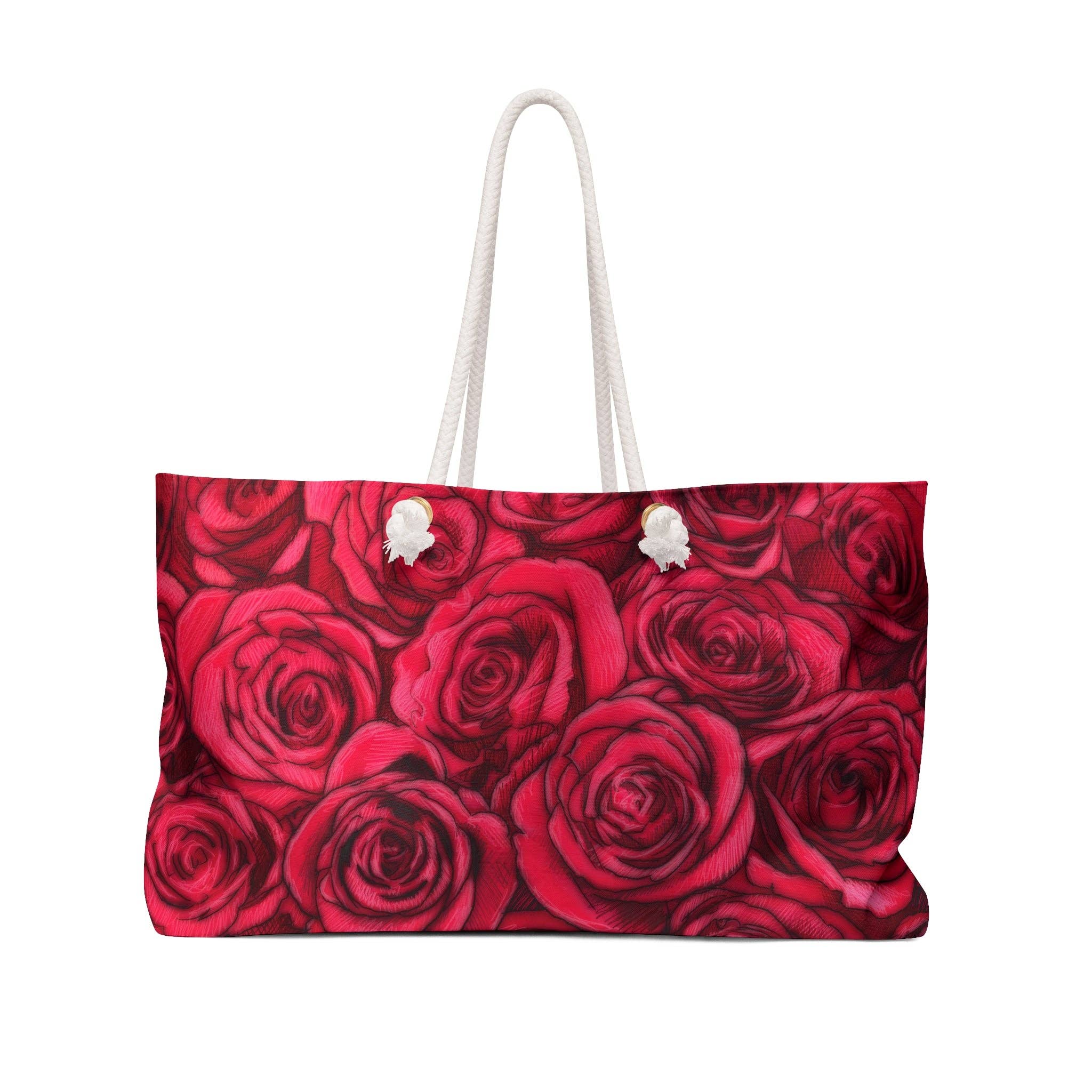 Los Angeles Mercantile™ - Wholesale Weekender Bag - Women's - Rose Weekender Bag3