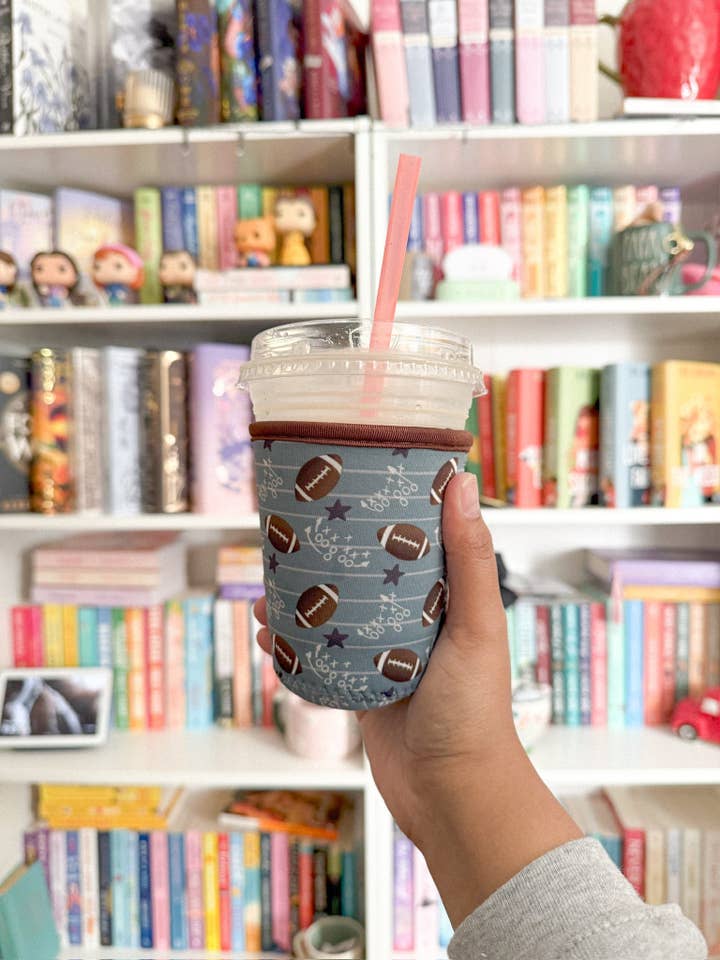 Game Plan Coffee Sleeve for wholesale by needlexstitchco