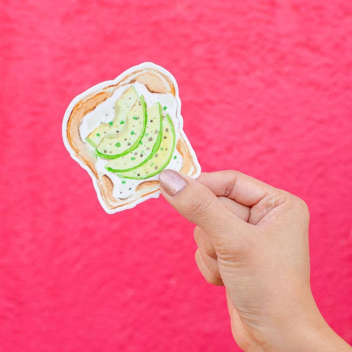 kathyphantastic - Wholesale Magnet - Avocado Toast Magnet