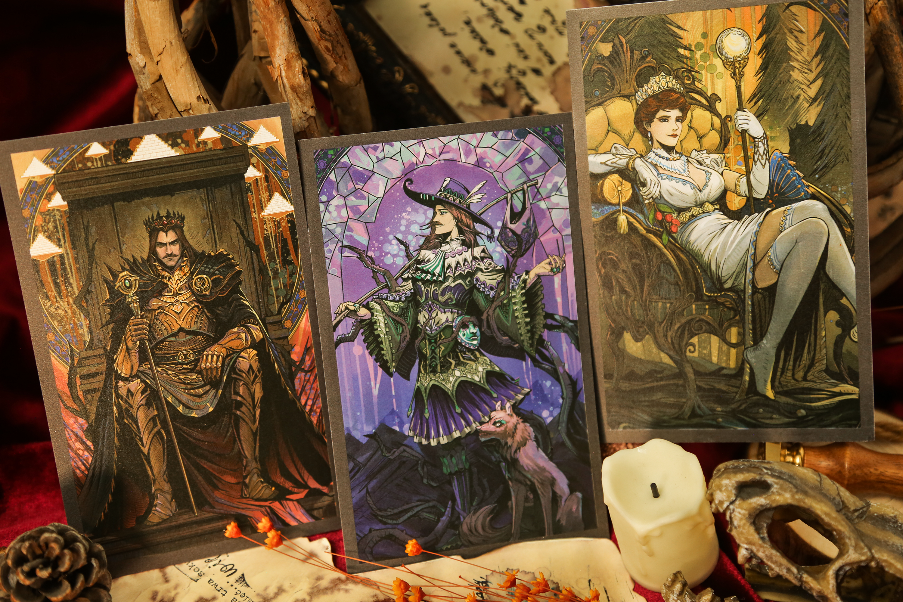 Vermilion Collection - Wholesale Tarot Cards - Cards of Blasphemy8